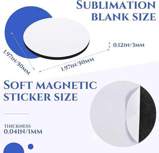 Magnets - round fridge magnets