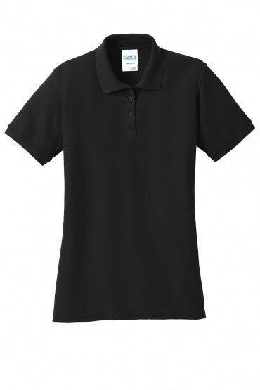 Women's Polo Shirts - Port & Company Ladies Core Blend Pique Polo. LKP155