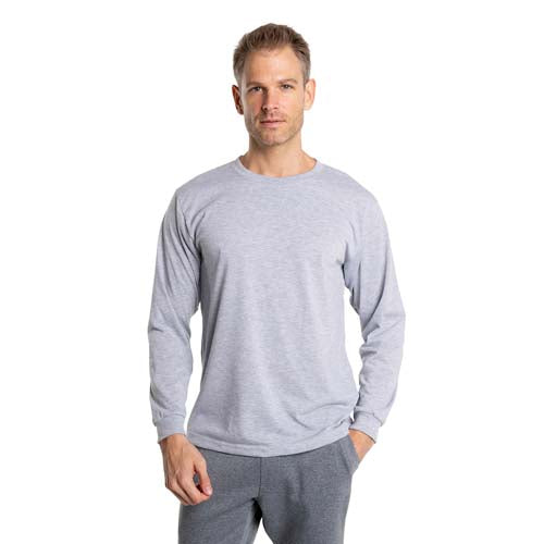 Men's Long Sleeve - Basic T-Shirt - Vapor Apparel